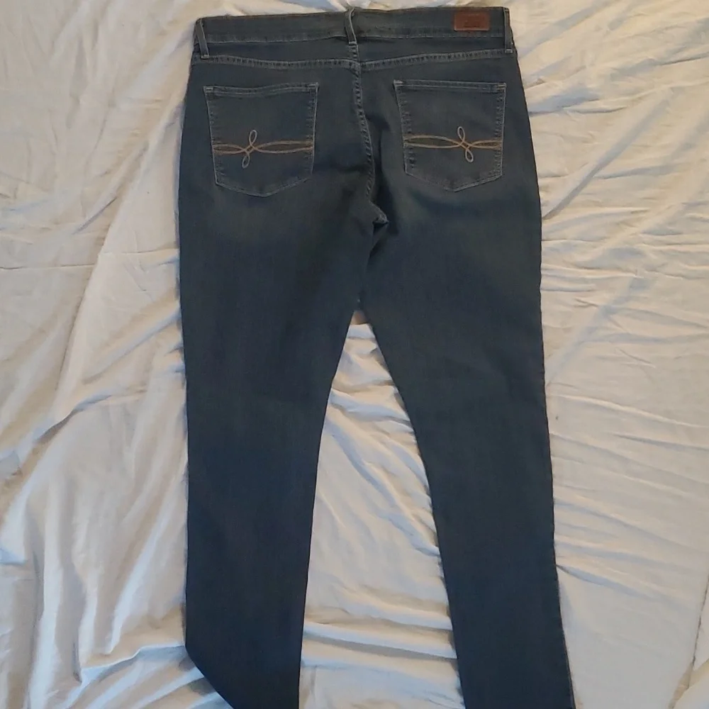 Denizens Levi Modern Curvy Dark Blue 5 Pocket Jeans
